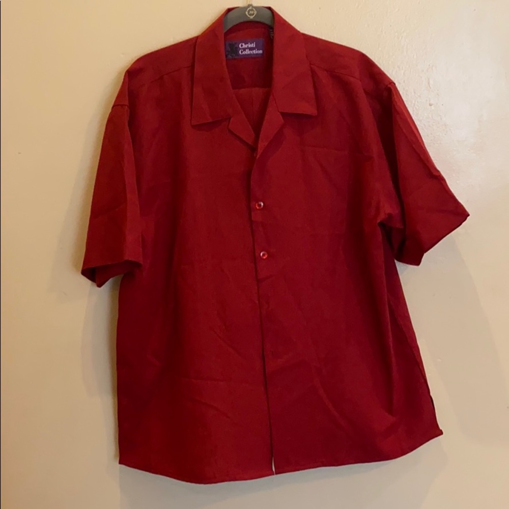 Red Christi collection walking suit
